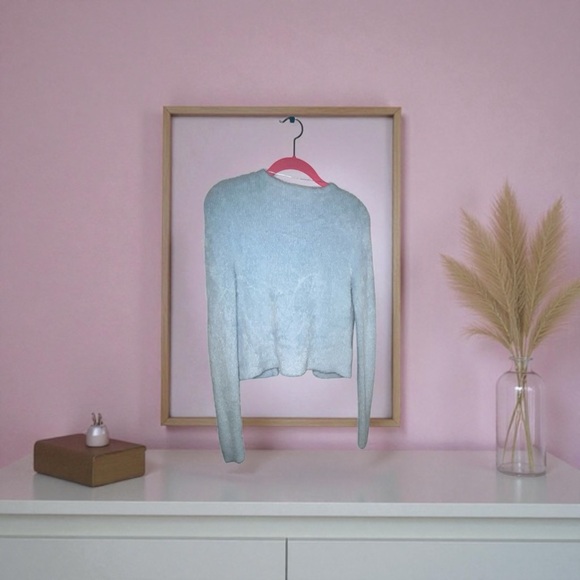 Kendall & Kylie Light Blue Women's Sweater - Picture 2 of 3